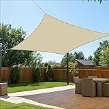 SunnyRoyal Sun Shade Sail 18'x18' Rectangle Shade