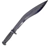E-BOGU Polypropylene Kukri-Style Black Sword (24.5")