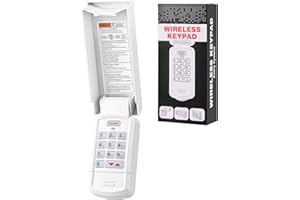 AOOASHET for Overhead Garage Door Opener Keypad, Compatible with All Overhead/Genie Garage Door Openers, Work with Model GK-R 37225R 37332R OKP-BX GK-BX GWKP, GWK-IC, ACSDG, ACSDA1, ACSD1G, B8QACSDA