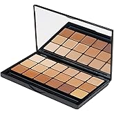 Graftobian Glamour Crème Ultra HD Foundation Super Palettes - Foundation Palette, Contour Makeup, Foundation for Professional Makeup Kit, Face Makeup for Full Coverage - Warm Color