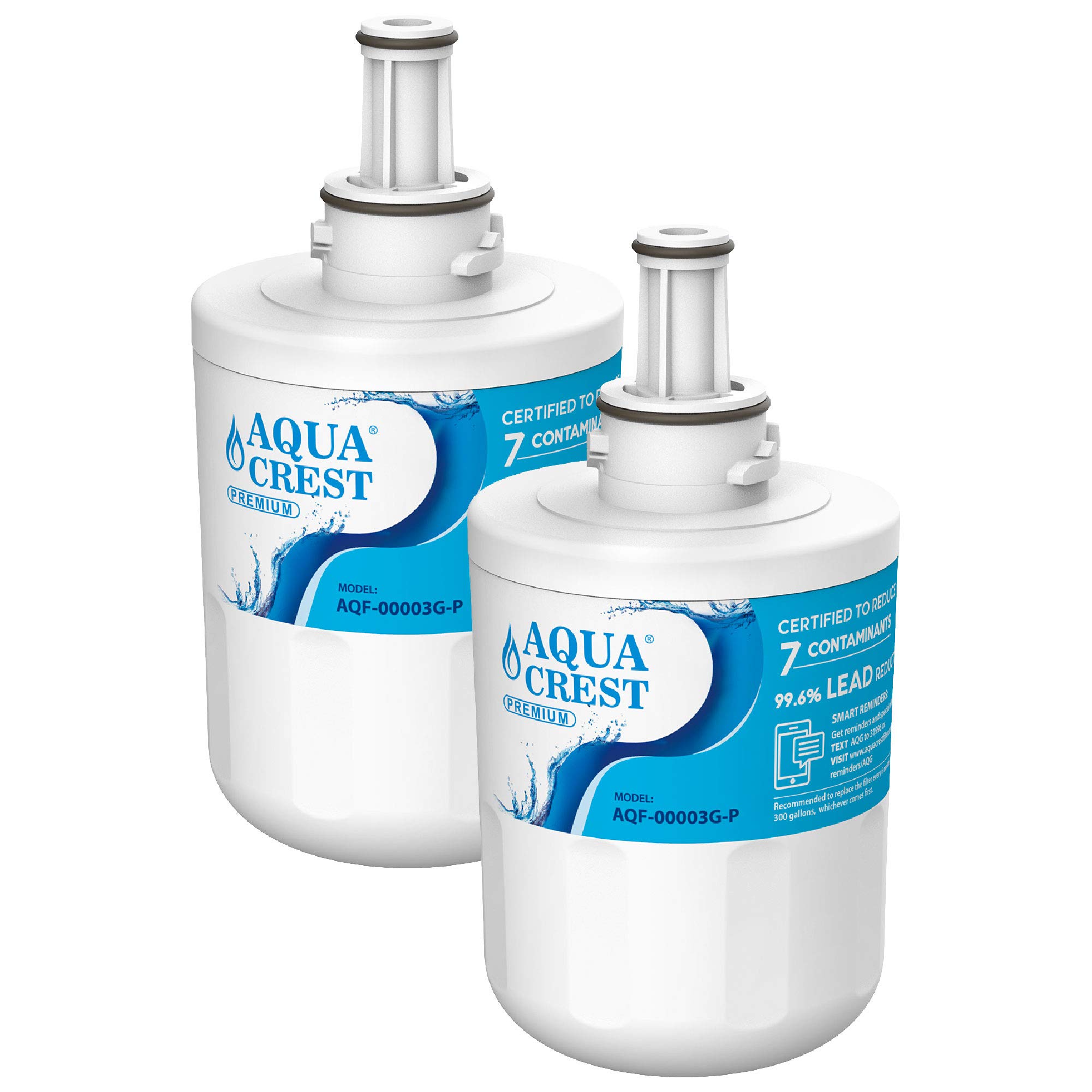 AQUACREST DA2900003G Refrigerator Water Filter, NSF 53&42 Certified to
