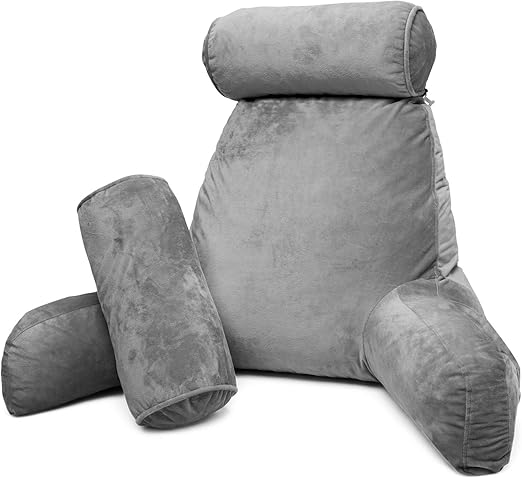 Amazon Com Clara Clark Bed Rest Reading Pillow With Arms And