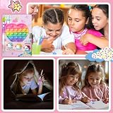 GINMLYDA Pop Secret Diary for Girls with Invisible Pen Lock Notebook 160 pp view 7