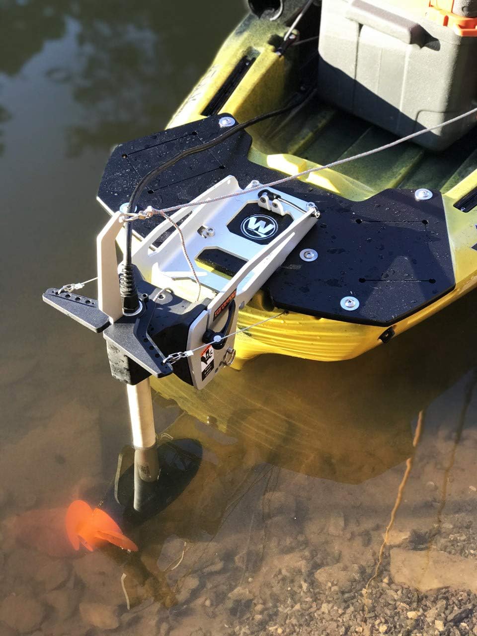 Kayak Accessory Mount Wilderness Systems Kayak Stern Mounting Plate Gen 2 Kayak Power Pole Mount