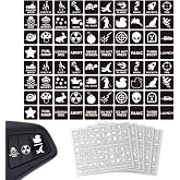 GOMAKERER 400 Pcs Car Switch Panel Stickers, 40 Designs Auto Switch ID Label Decals Fun Car Button Icon White Dash Board Label Decals for Boat Truck
