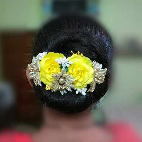 Buy Flower Hair Brooch For Women Bridal Hair Accessory Hair