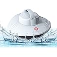 Grennix Cordless Pool Vacuum for Above Ground Pool & Inground Swimming Pool - Automatic Water Cleaner with Top Handle, Auto-Docking Robotic Underwater Cleaner with Filter