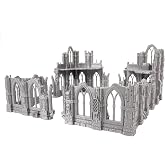 Sci-Fi Ruin Set 1 Bundle (2 Sets) - Modular Sci-Fi Terrain for Tabletop Wargaming Competitive Ruins 28mm 32mm