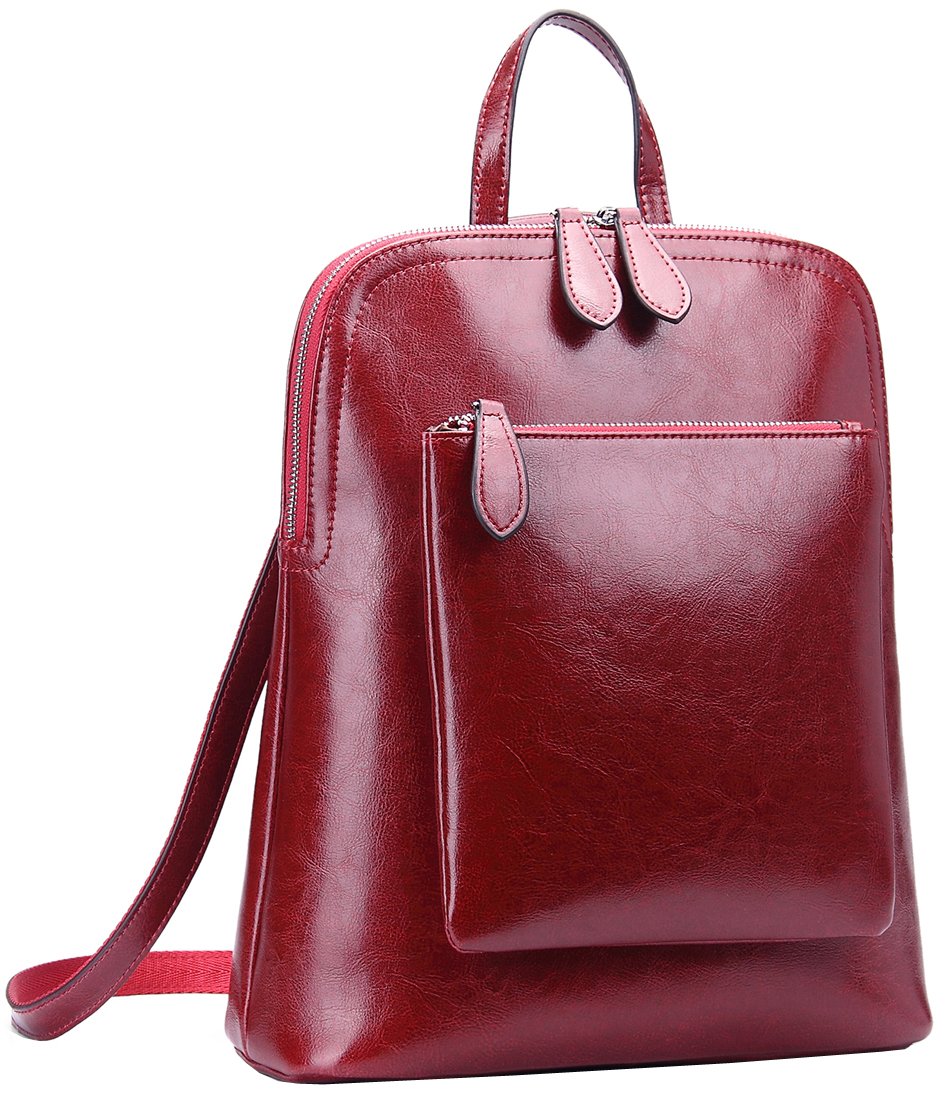 heshe leather backpack