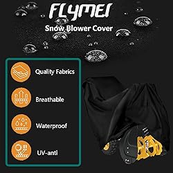 FLYMEI Snow Blower Cover 420D Snowblower Covers