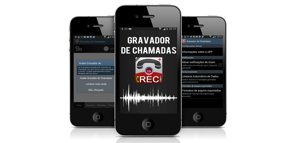 Gravador De Chamadas Que Grava As Duas Vozes