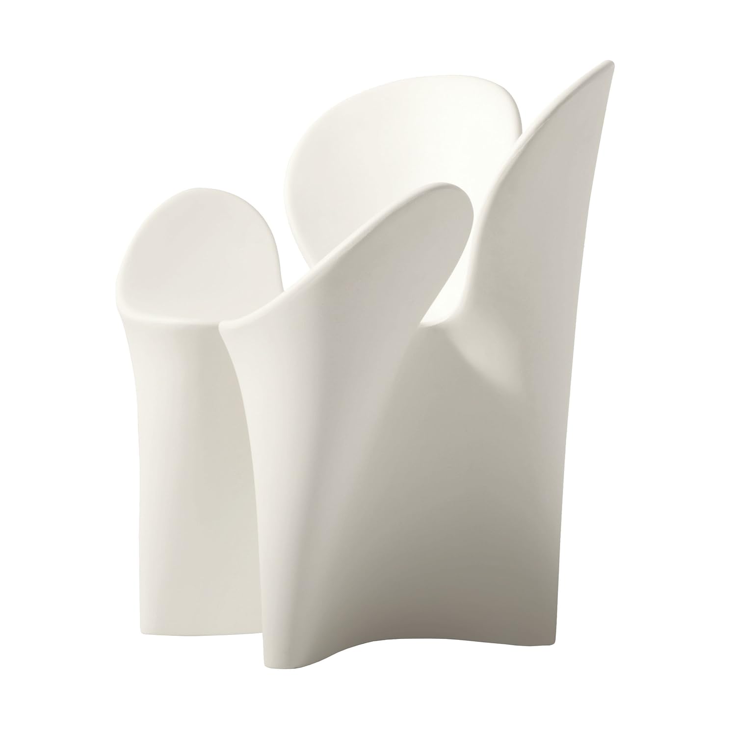 Driade Clover Sillón, color blanco mate