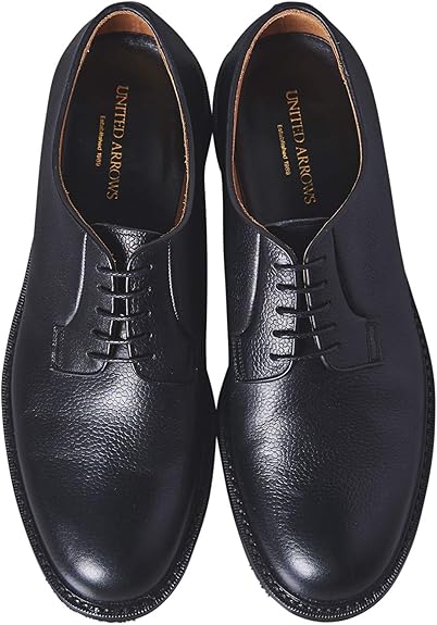 Amazon ユナイテッドアローズ Ua Ity グレインレザー プレーントゥ 0955 Black 09 41 ビジネスシューズ