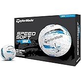 TaylorMade SpeedSoft Golf Balls, Maximum Distance with Ultra-Soft Feel, Perfect for Off the Tee and Around the Green