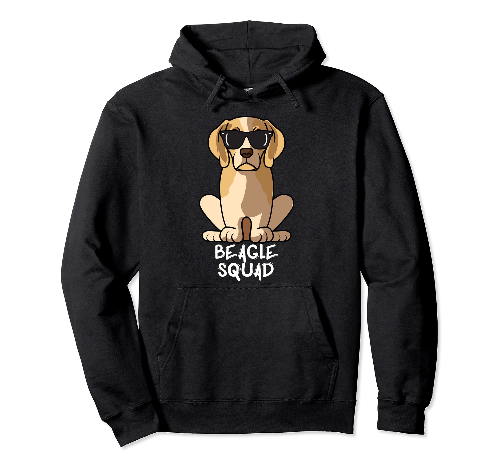 Cool Beagle Squad Dog Mom Dog Dad Pullover Hoodie