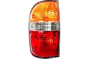 GENERIC Rongxu Auto Toyota Tacoma Tail Light Assembly Compatible with 2001 2002 2003 2004, Driver Side Brake Light Rear Lamp, Replaces To 2800139 8156004060, Included the Bulb and Harness, Left
