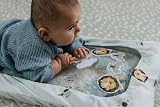 Nuby Baby Water Mat Tummy Time Animal Adventures 6M+ Sensory Toy view 2