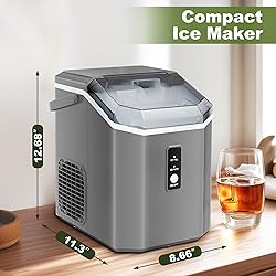 NicBex Nugget Ice Makers Countertop,Ice Machine