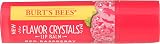 Burt's Bees Flavor Crystals Lip Balm Red Raspberry 100% Natural 0.16oz view 1