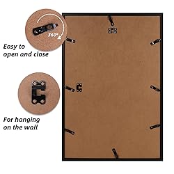 Hoikwo 16x24 Black Picture Frame, Display Pictures