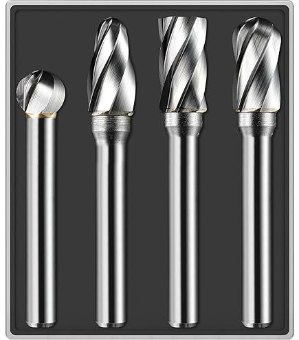 SF-5 NF Aluminum Cut Carbide Burr Die Grinder Bit Non-Ferrous - Foto 10