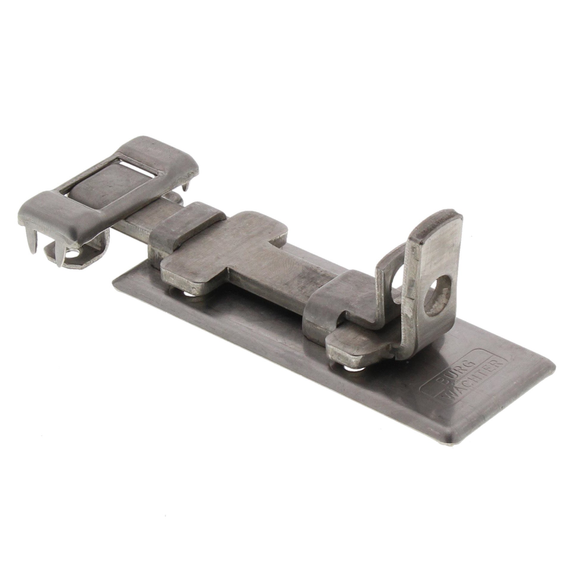 BURG-WÄCHTER Safety Device for Locks, for Flush Doors, Bolt Lock Stainless Steel R 80 Ni SB