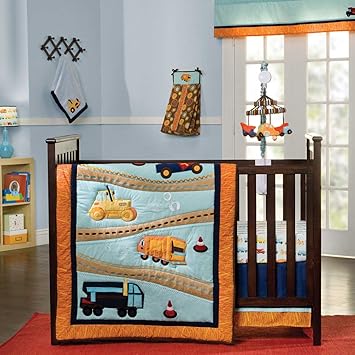 construction nursery bedding