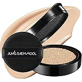 JUNG SAEM MOOL Essential Skin Nuder Cushion Refill | Natural Finish, Buildable Coverage Cushion Foundation by Korean Makeup Artist (Refill Only, 0.49 Fl Oz, SPF 50), 19 N Light
