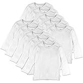 HonestBaby Baby Long Sleeve T-Shirts (10-Pack)