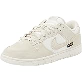 Nike Women's Dunk Low Sneaker, Phantom Phantom Sail White, 10