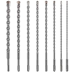 Wensilon 5pcs 7/32" X 8"-6" Cross-Type Double