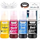 LCL 400ML Sublimation Ink Refill for ET-2400 ET-2720 ET-2760 ET-2800 ET-2803 ET-2820 ET-2850 ET-3710 ET-3760 ET-4700 ET-4760 