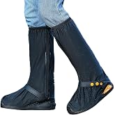 MEQI Waterproof Shoe Covers Rain Shoe Cover with Reflector for Men Women