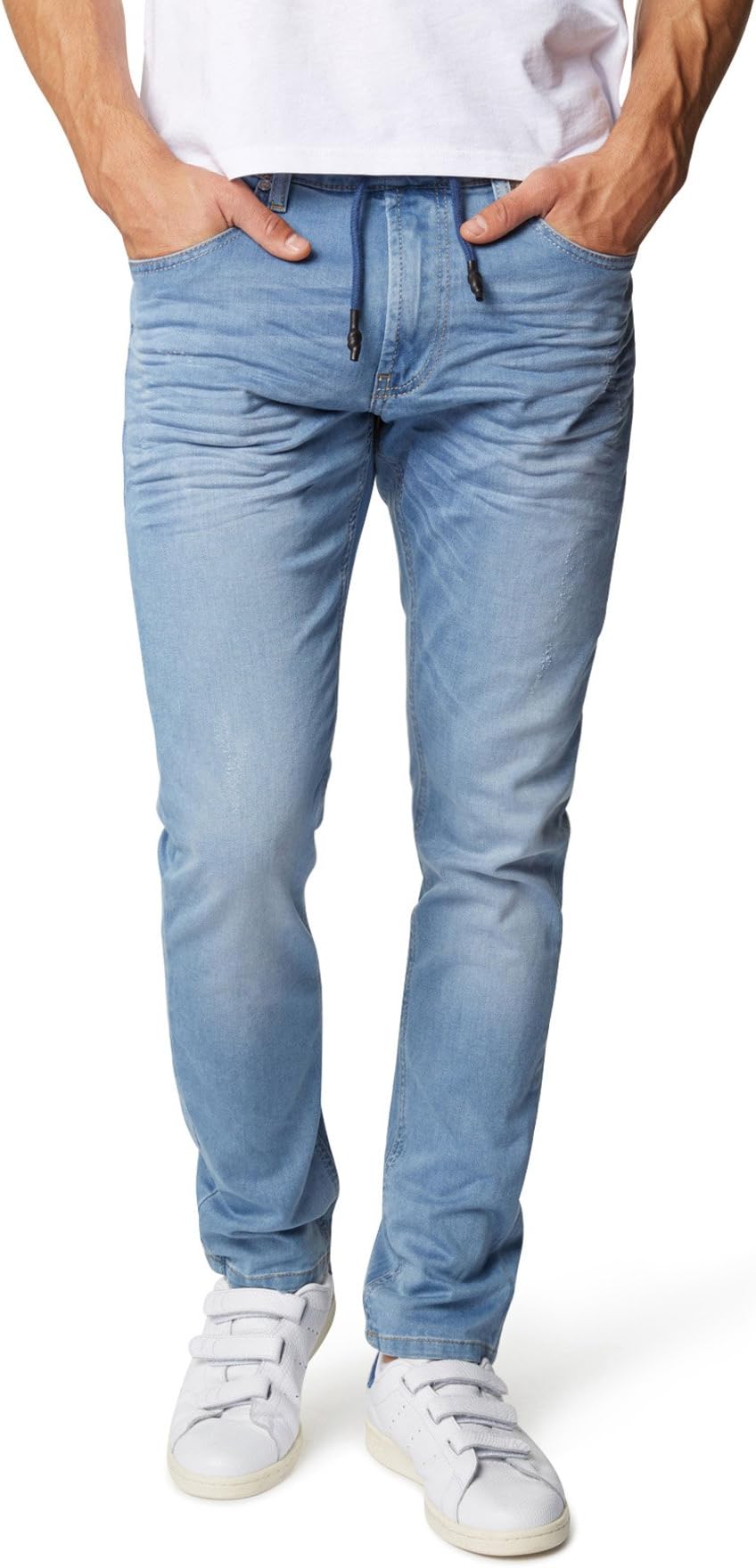 WOTEGA Men's Jeans in Sweatpants Look Tim Skinny fit