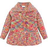 Mud Kingdom Girls Cardigan Sweaters Button Up