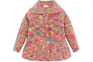 Mud Kingdom Girls Cardigan Sweaters Button Up