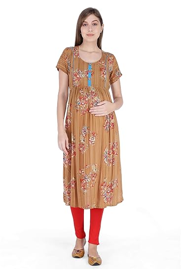 Women's Rayon A-Line Kurta