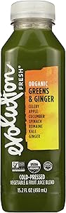 Evolution Fresh, Juice Sweet Greens Ginger Organic, 15.2 Fl Oz