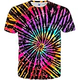 Linnhoy Men's Women's Shirts Unisex 3D Graphic Print Fashion T-Shirts for Adults Teens Novelty Casual Tee Tops Size S-XXL