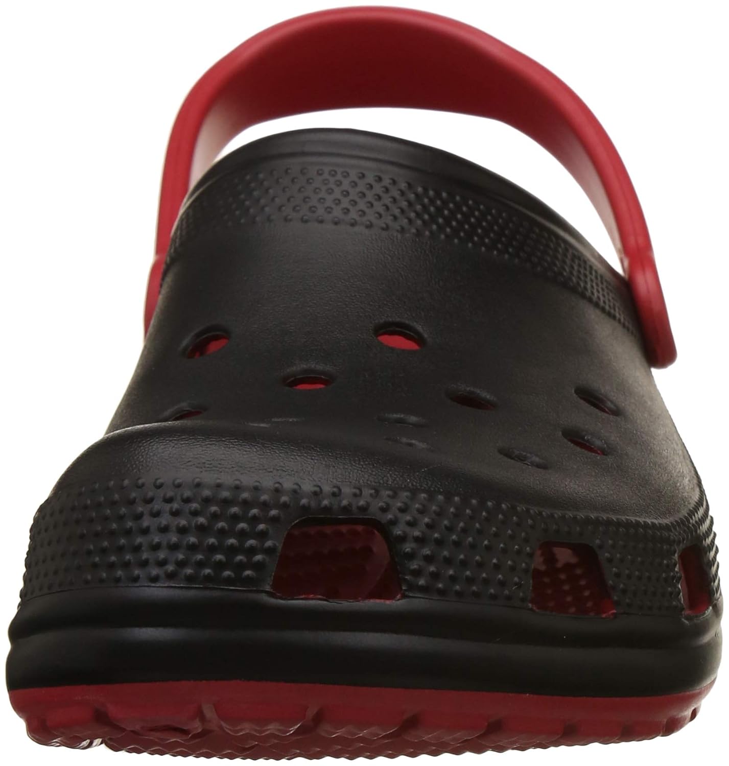 crocs unisex adult classic carbon graphic clg red