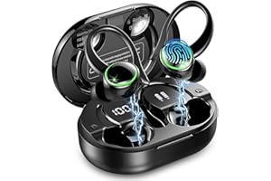 Wireless Earbuds,Bluetooth 5.4 Headphones Sport, Wireless Earphones HiFi Stereo Sound with Noise Canceling Mic, 50H Bluetooth