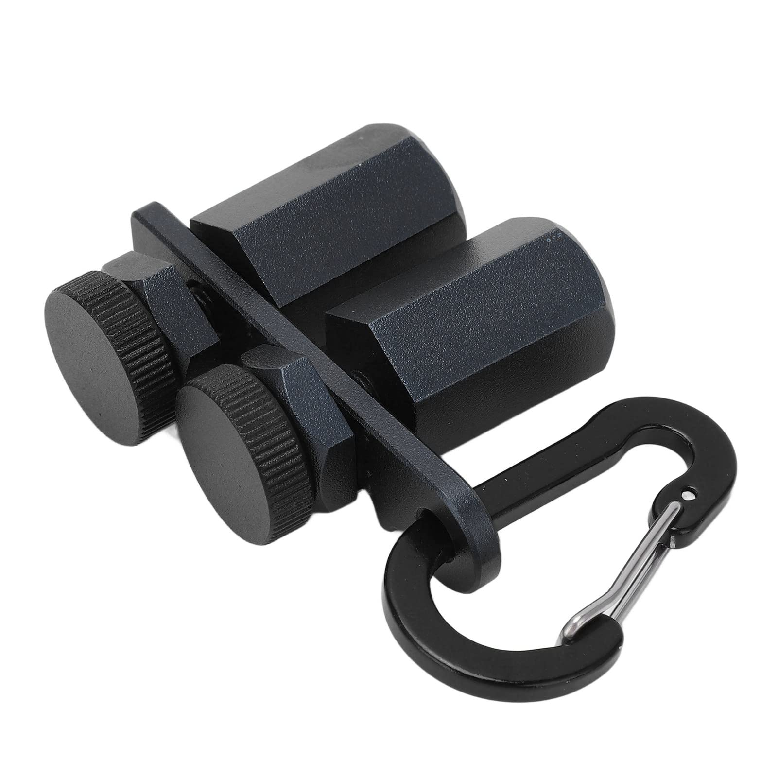 Stair Gauge, Multifunctional Fine Workmanship Corrosion Resistance Hex Flat Metal Tall Stair Gauge Strong for Rafter Layout (Black)