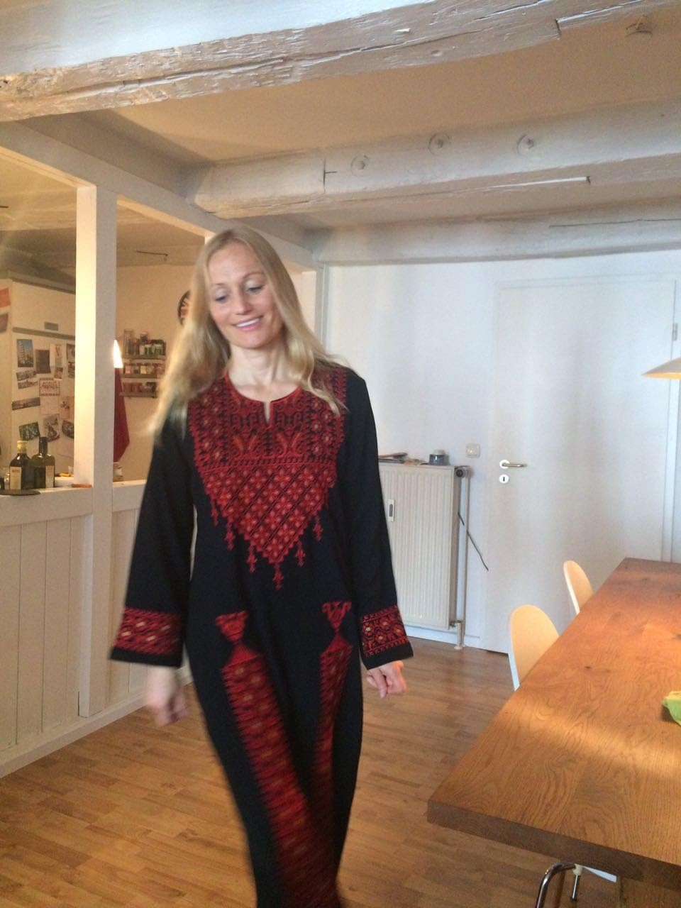 Palestinian Abaya Embroidery