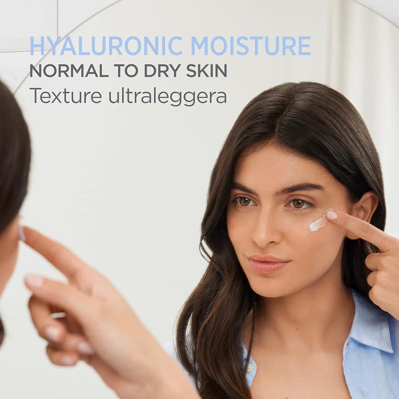 ISDIN Isdinceutics Hyaluronic Moisture Normal to Dry Skin (50 g) | Crema Viso Idratante con Acido Ialuronico Puro | Pelli Normali/Secche — foto 5 di 8