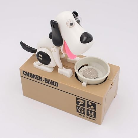 Amazon Goldenvalueable 犬の貯金箱 犬の貯金箱 貯金箱 おもちゃ
