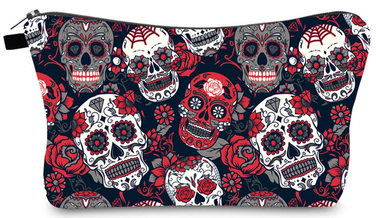 FAVORTALK Small Make up Bag Purse Zipper Travel Cosmetic Organizer Waterproof Makeup Bag Polyester Cosmetic Bag for Girls and Women, B1006 — image 1