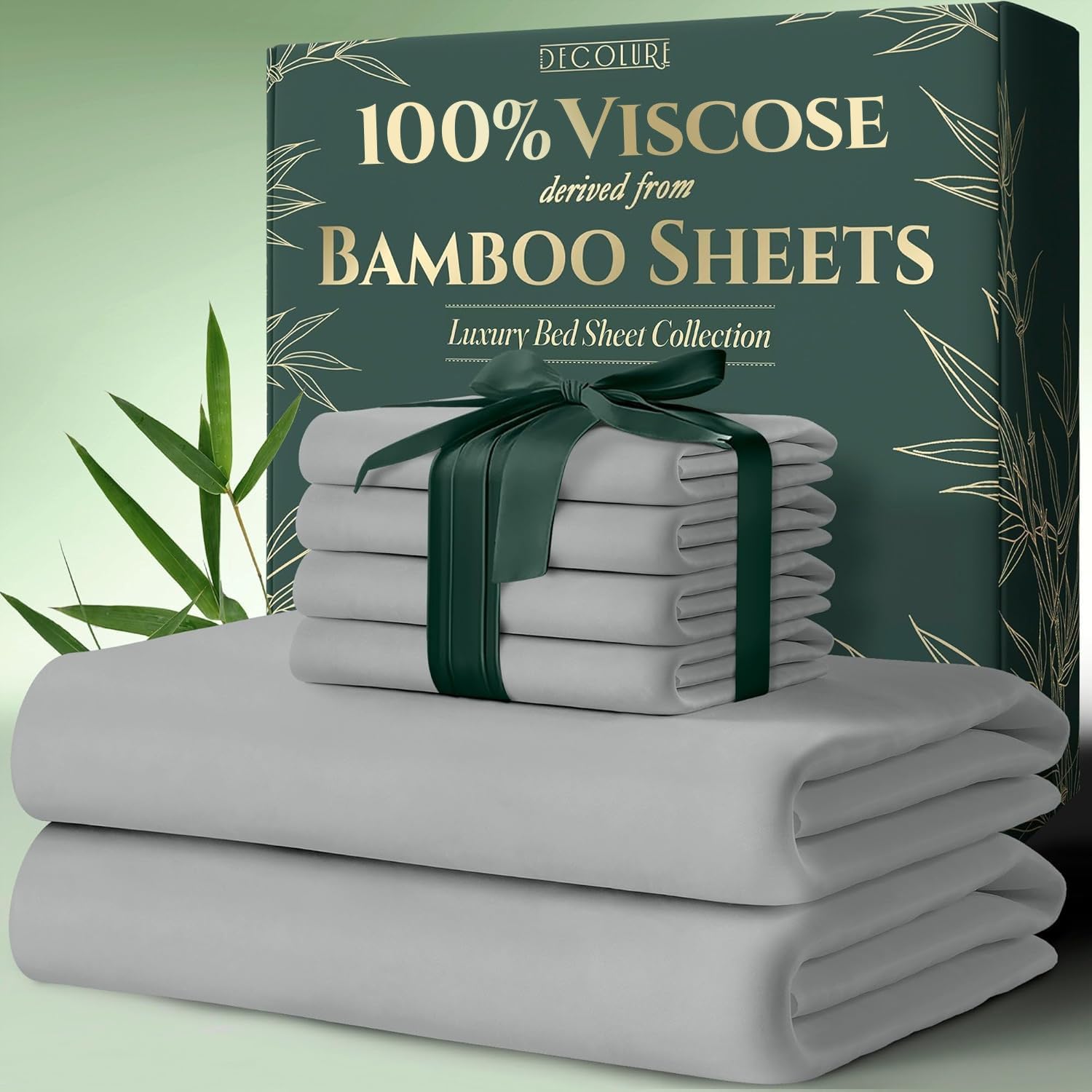 DECOLURE 100% Viscose Derived from Bamboo Sheets