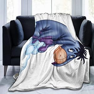NOT Acmiran Eeyore Ultra-Soft Blanket Winter Bed Sofa Home Office Quilt