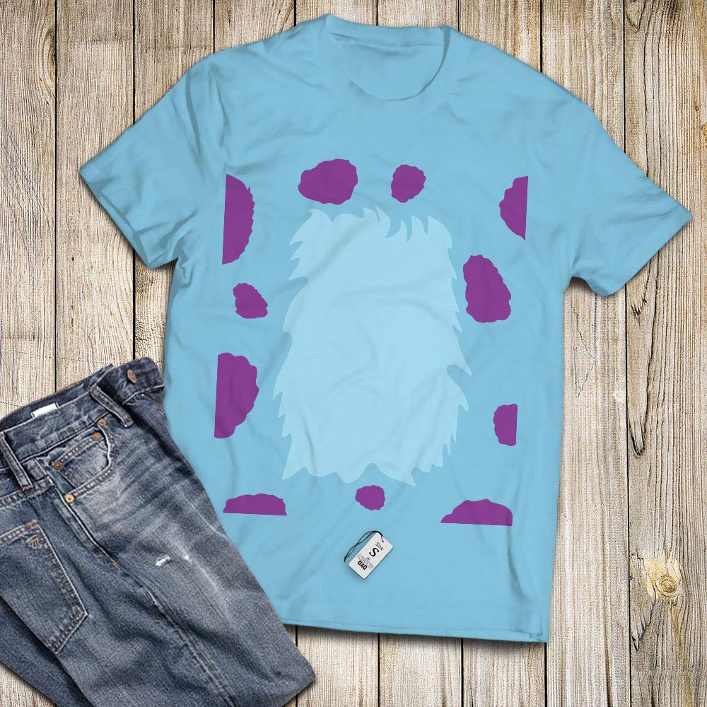 Sully Costume Face Adult Monsters Halloween University Customized Sully Costume Face Adult Monsters Halloween University Customized