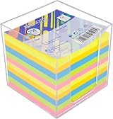 Westcott Note Block Colourful 750 Sheets 9x9 cm in Box 5 Colours FSC